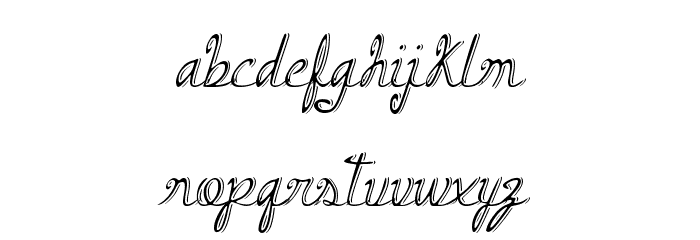 Armand_Cocktail Font LOWERCASE