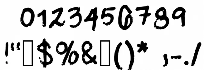 Armani Regular Font OTHER CHARS