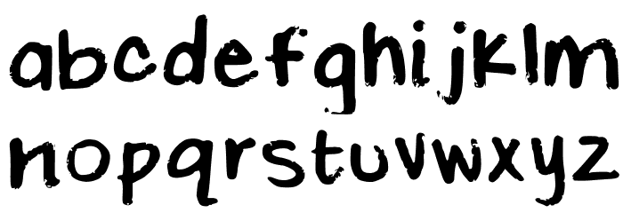 Armani Regular Font LOWERCASE