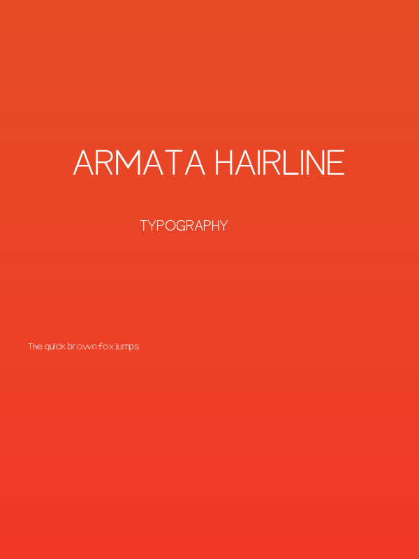 Armata Hairline Poster