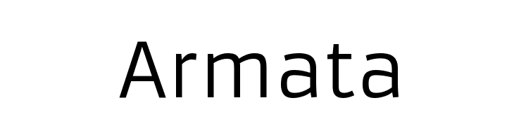 Armata Font