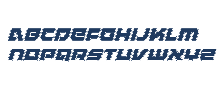 Armed Lightning Academy Italic Lowercase