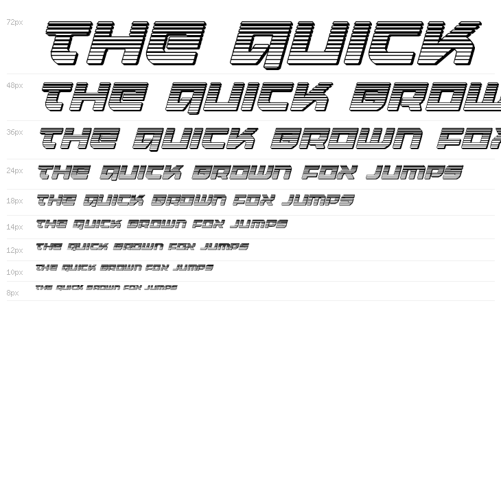 Armed Lightning Chrome Italic Waterfall