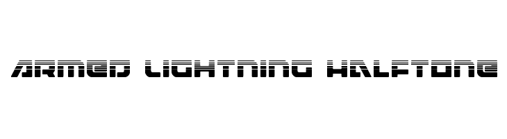 Armed Lightning Halftone  Скачать бесплатные шрифты