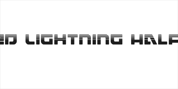 Armed Lightning Halftone Logo