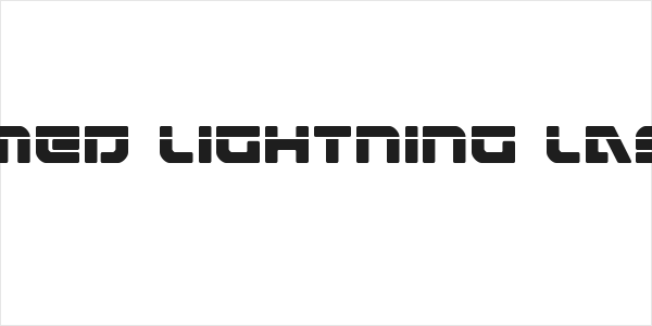 Armed Lightning Laser Logo