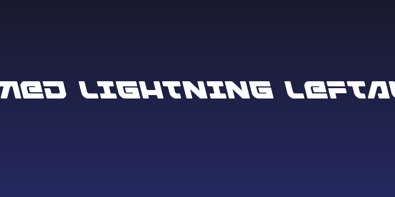 Armed Lightning Leftalic Social Header