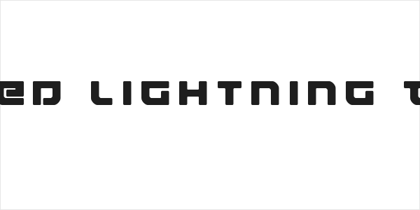 Armed Lightning Title Logo