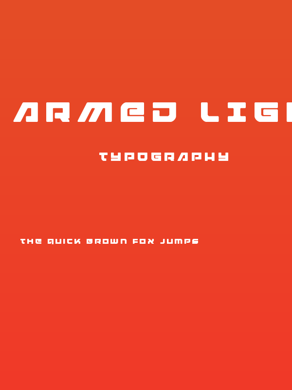 Armed Lightning Title Poster