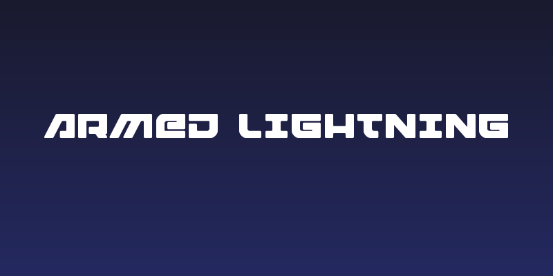 Armed Lightning Social Header