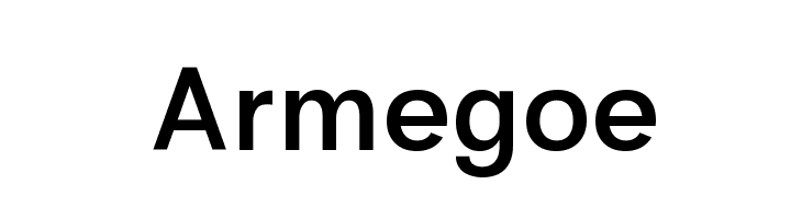 Armegoe Font