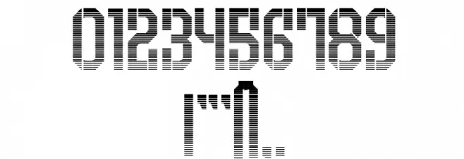 Armenia Gradient Regular Font OTHER CHARS