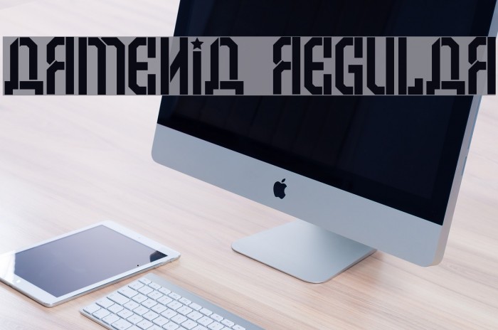 Armenia Regular Font examples