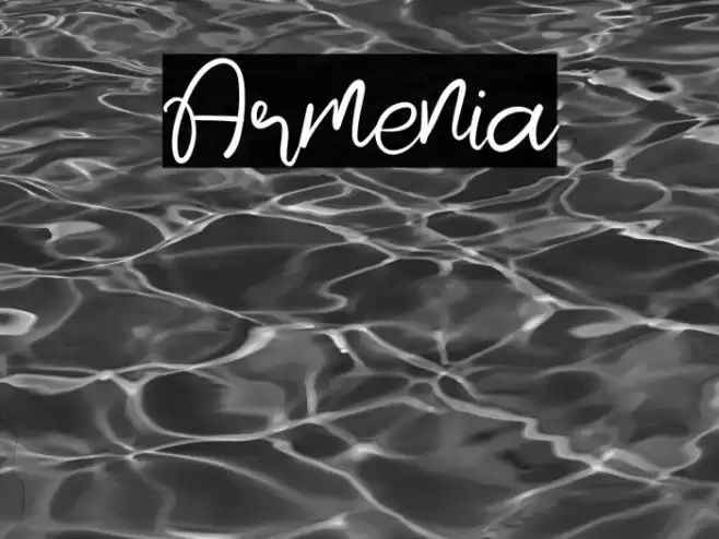 Armenia Font examples