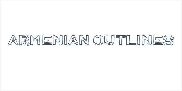 Armenian Outlines Logo