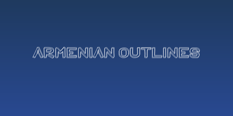 Armenian Outlines Social Header
