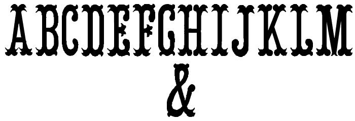 ArmenianCircus Font OTHER CHARS