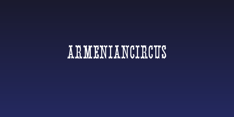 ArmenianCircus Social Header