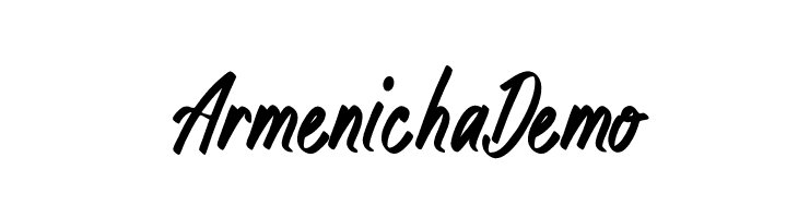 ArmenichaDemo  baixar fontes gratis