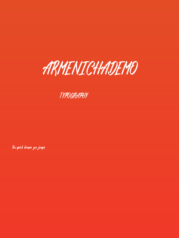 ArmenichaDemo Poster