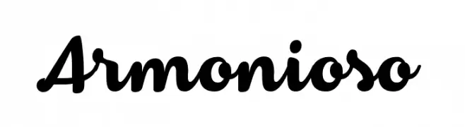 Armonioso  フリーフォントのダウンロード