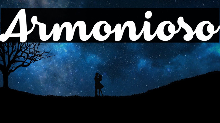 Armonioso Font examples
