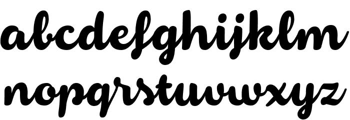 Armonioso Font LOWERCASE
