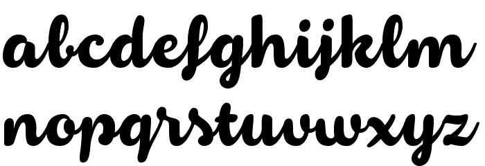 Armonioso Font LOWERCASE