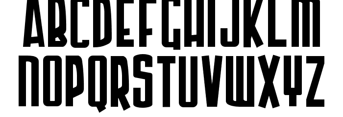 Armor Piercing Font LOWERCASE