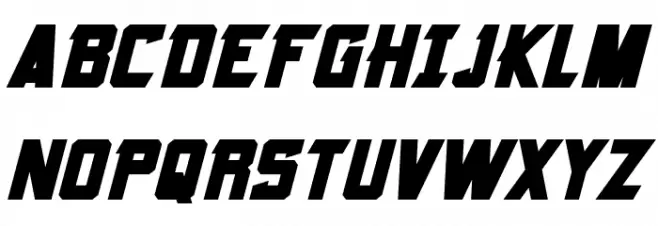 Armorhide Bold Italic Fonte MAIÚSCULAS