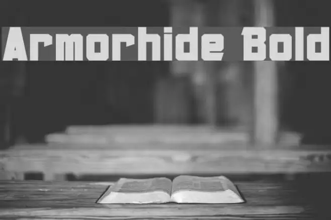 Armorhide Bold Example 2