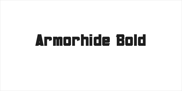 Armorhide Bold Logo