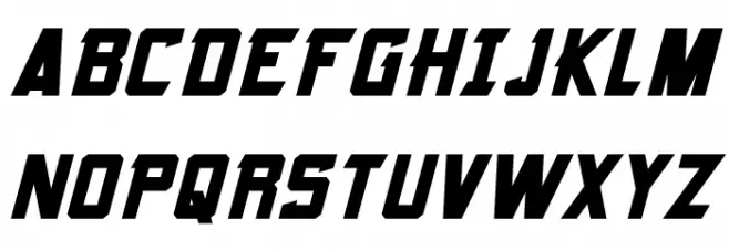Armorhide Italic Fonte MAIÚSCULAS