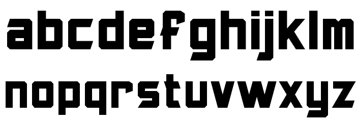 Armorhide Font LOWERCASE