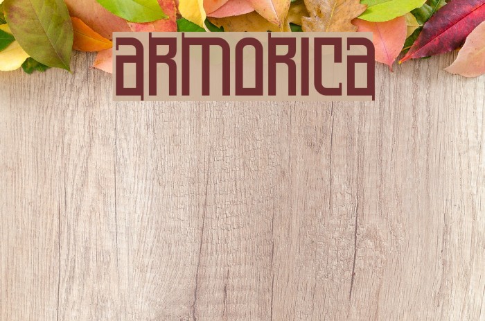 Armorica Font examples