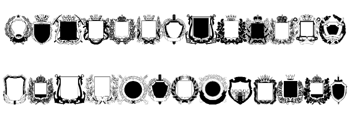 Arms Font LOWERCASE