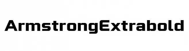 Armstrong Extrabold  नि: शुल्क फ़ॉन्ट्स डाउनलोड