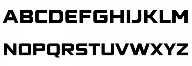 Armstrong Extrabold 字体 大写
