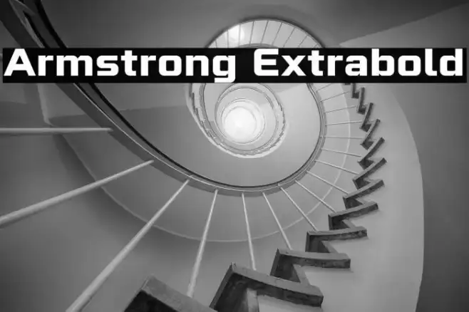 Armstrong Extrabold Example 3