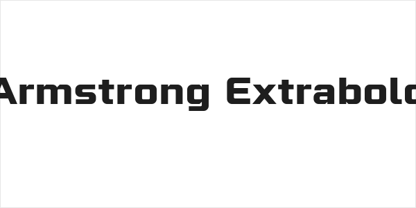 Armstrong Extrabold Logo
