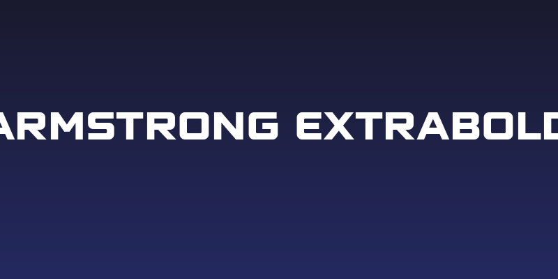 Armstrong Extrabold Social Header