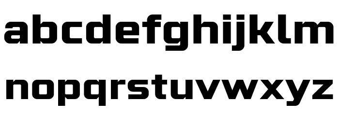 Armstrong Extrabold Font LOWERCASE