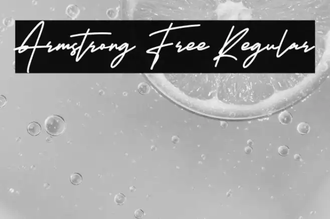 Armstrong Free Regular Example 1