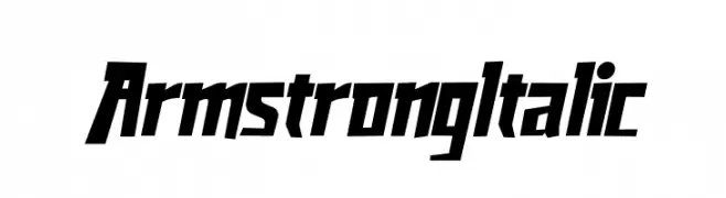 Armstrong Italic  تنزيل الخطوط