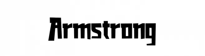Armstrong  Frei Schriftart Herunterladen