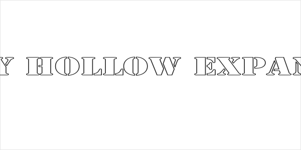 Army Hollow Expanded Logo