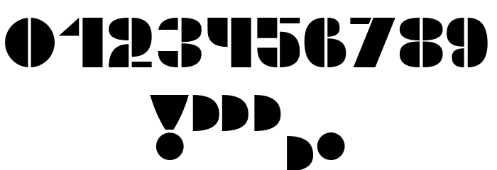 Army Phantom Regular Font OTHER CHARS