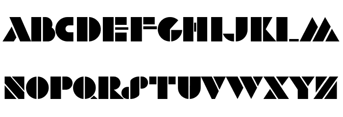 Army Phantom Regular Font LOWERCASE