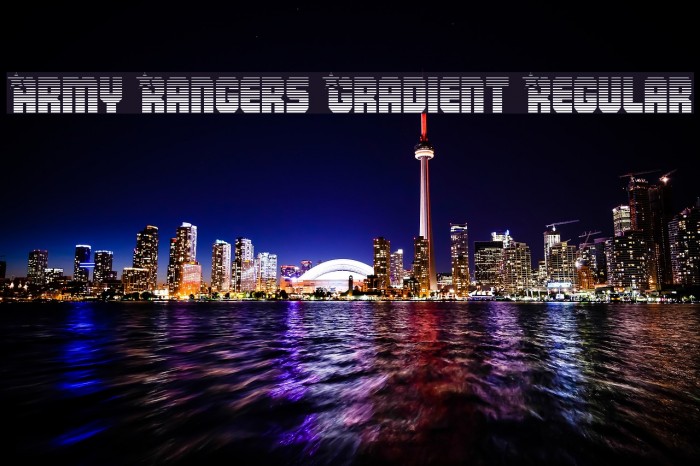 Army Rangers Gradient Regular Example 3