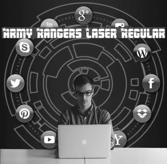 Army Rangers Laser Regular Example 2